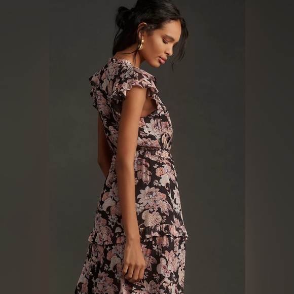 NWT PAIGE Rozlyn Midi Dress - Picture 3 of 4